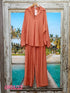 Summer Solid Color Casual Co-Ord Sets